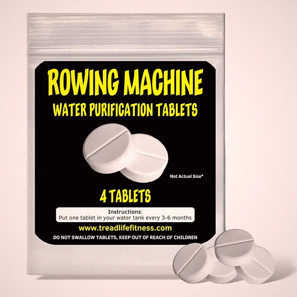 Rowing Machine WaterRower Purification Tablets | Tank Cleaner | 4-Pack