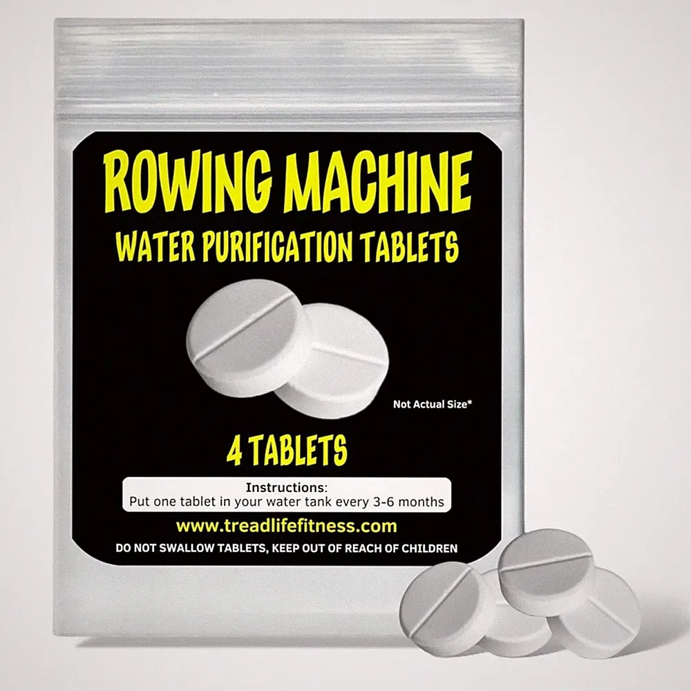 waterrower purification tablets for rowing machines