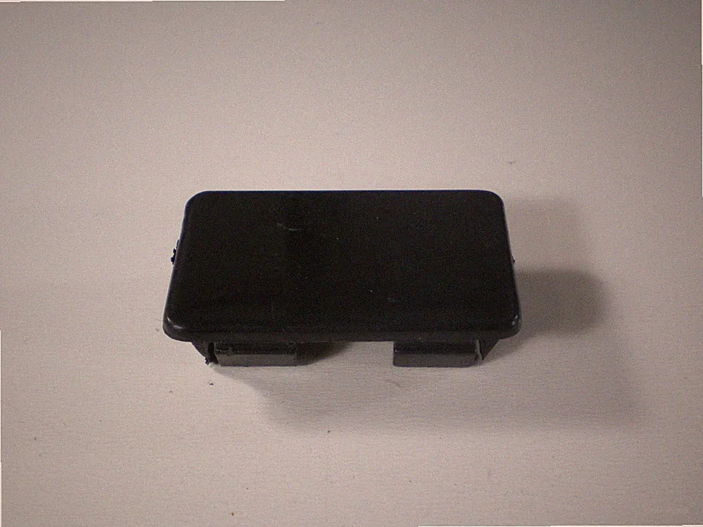 Schwinn Airdyne Rear Frame Plug Cover Black Square AD3 AD4 vintage Air Dyne