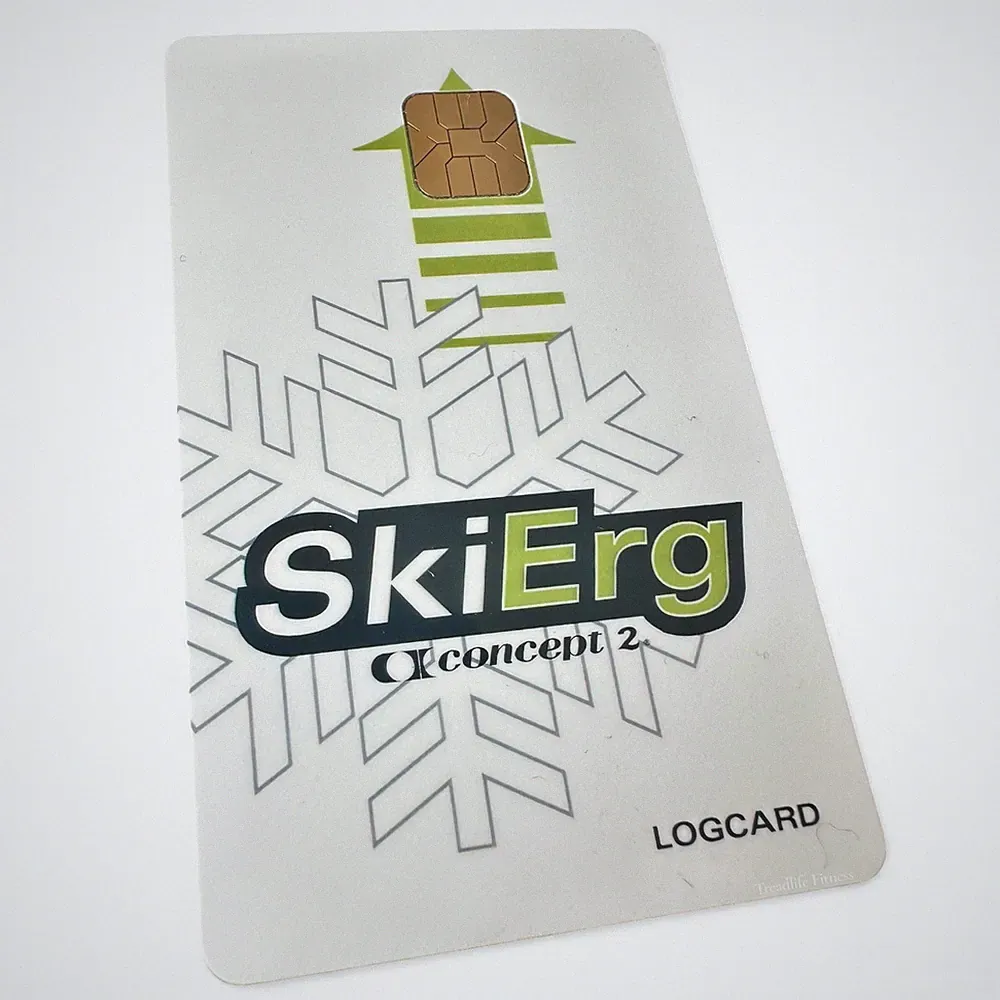 SkiErg LogCard - Replacement for Concept 2 Skiers Workout Train log card PM3 PM4