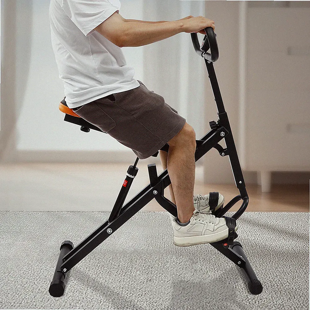 Squat Machine for Home Gym Squat Rowing Machine for Glute Trainer LCD Display~