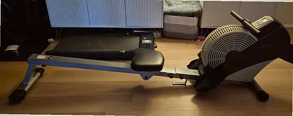 Stamina ATS Air Rower Rowing Machine LCD Monitor Dynamic Air Resistance Folding