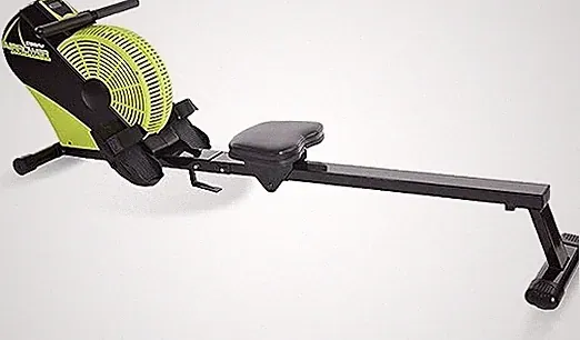 STAMINA ATS AIR ROWER ROWING MACHINE LCD MONITOR DYNAMIC - GREEN/BLACK