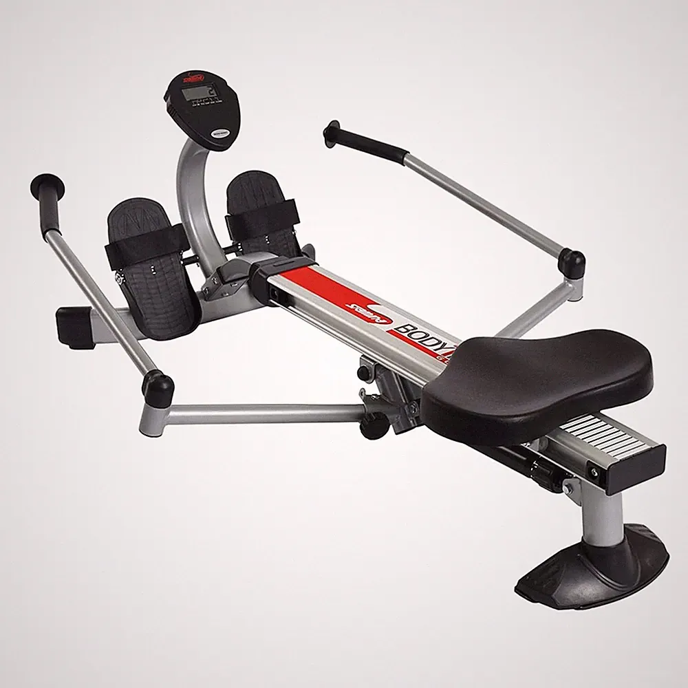 Stamina Hydraulic Rowing Machine, Bodytrac Glider with Cylinder Resistance, 250