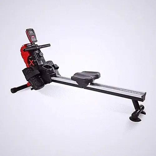STAMINA MAGNETIC ROWER ROWER MACHINE WITH SMART WORKOUT APP - BLACK-RED
