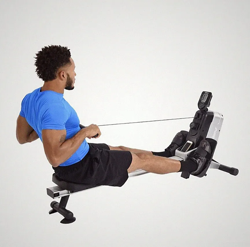 Stamina Multi-Level Magnetic Resistance Compact Rowing Machine