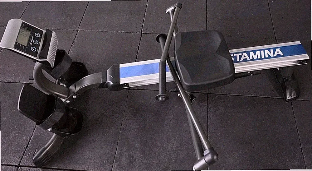Stamina Rower Cardio Exercise Rowing Machine Glider Great Condition