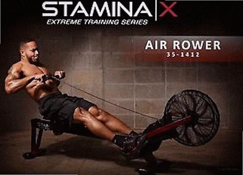 Stamina X AIR ROWER Rowing Machine 35-1412 - Cardio Exercise - BRAND NEW 2018