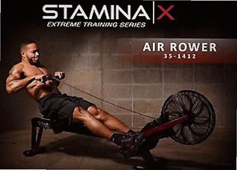 Stamina X AIR ROWER Rowing Machine 35-1412 - Cardio Exercise - BRAND NEW 2018