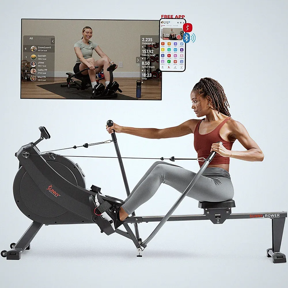 Sunny Health & Fitness MotionMax Magnetic Rowing Machine - SF-RW522067