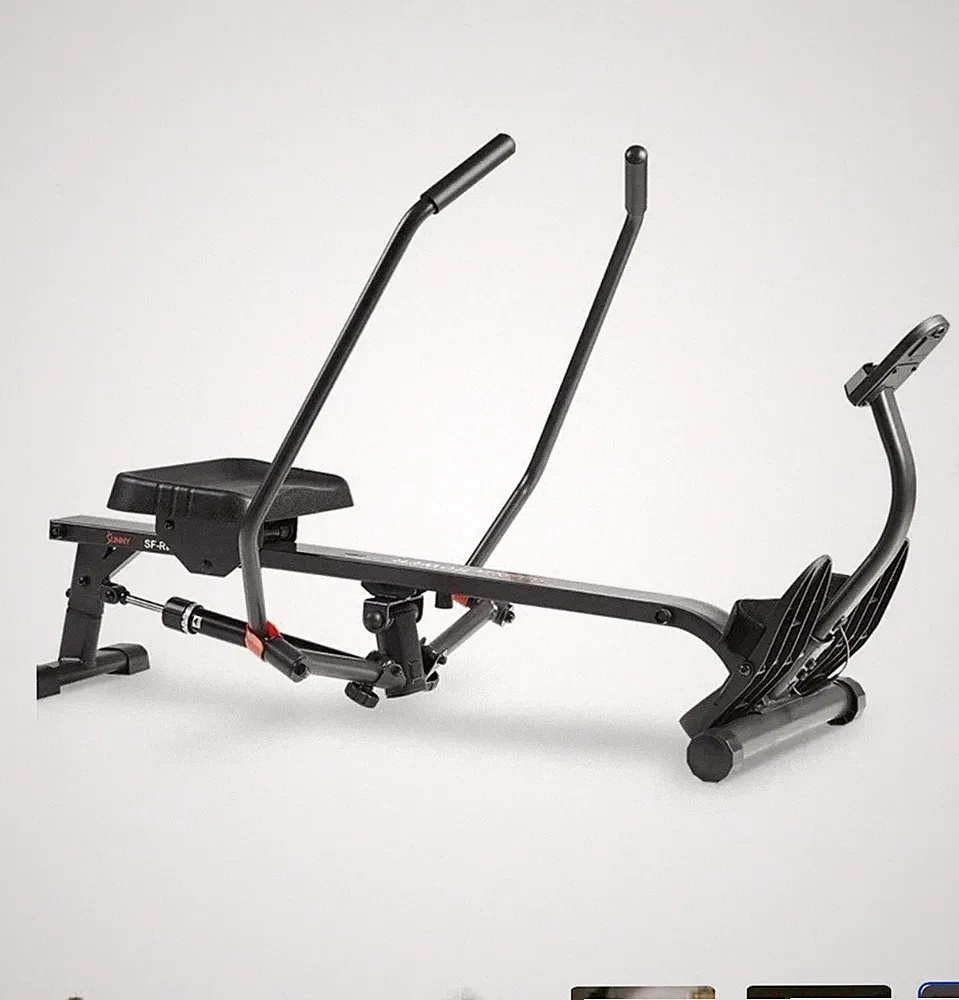 Sunny Health & Fitness Pneumatic / Hydraulic Rowing Machine 350 lb Capacity
