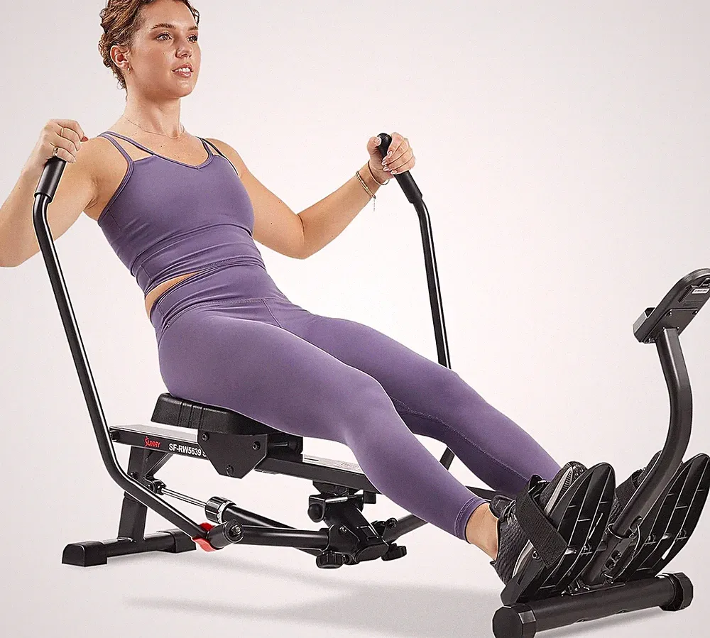 Sunny Health & Fitness Smart Full Motion Rower