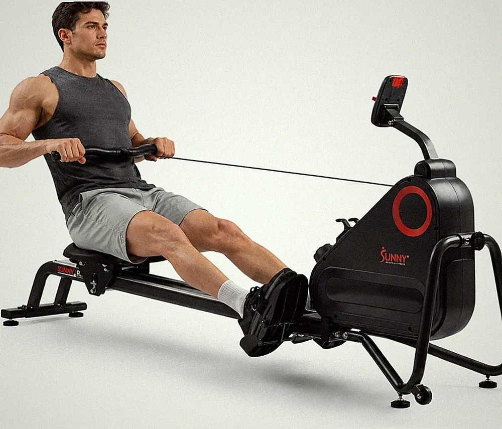 Sunny Health Rowing Machine Magnetic Quiet Home Exercise