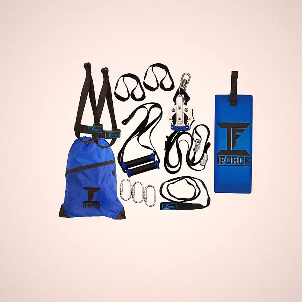 Suspension Trainer IFT Fitness Home Gym Equipment Portable Heavy Duty Rotational
