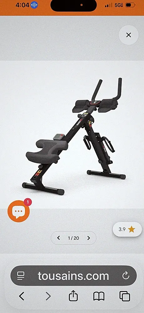 Tousains 3 in 1 Compact Rowing Machine