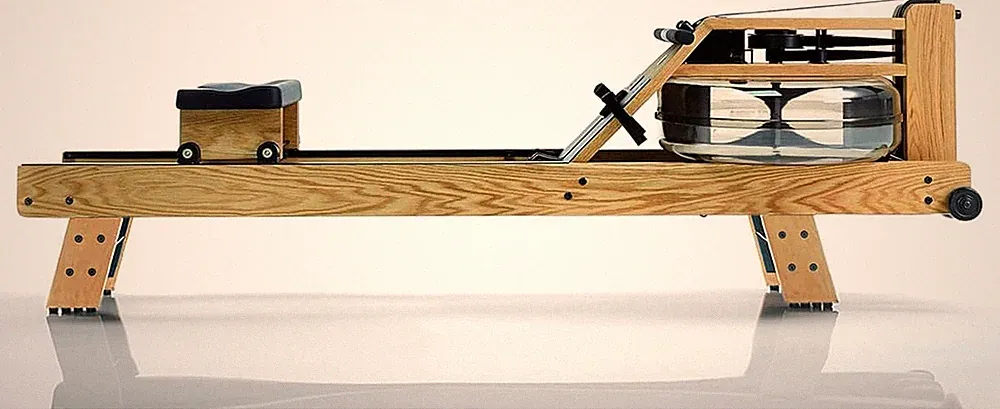 USA-Made Water Rower with S4 BLE Monitor | Handcrafted Erg Machine for Home & Gy