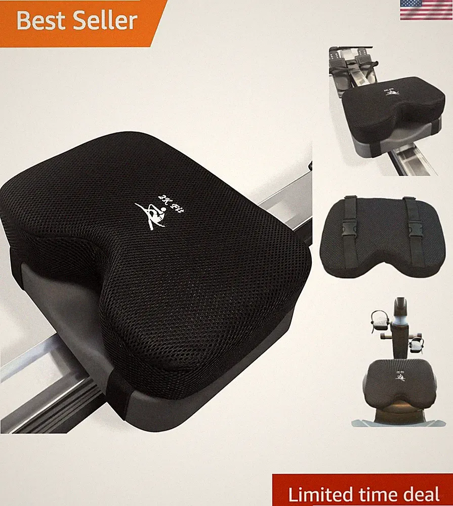 Washable Anti-Slip Rowing Machine Seat Pad - Custom Fit for Concept 2 Models