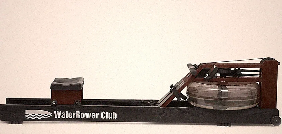 WaterRower Club Rowing Machine in Solid Ash Wood with S4 Monitor
