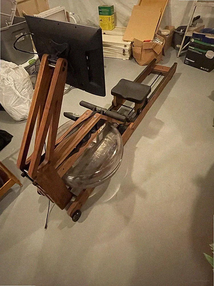 WaterRower Natural Rowing Machine Lite Exercise Machine [read Description!]