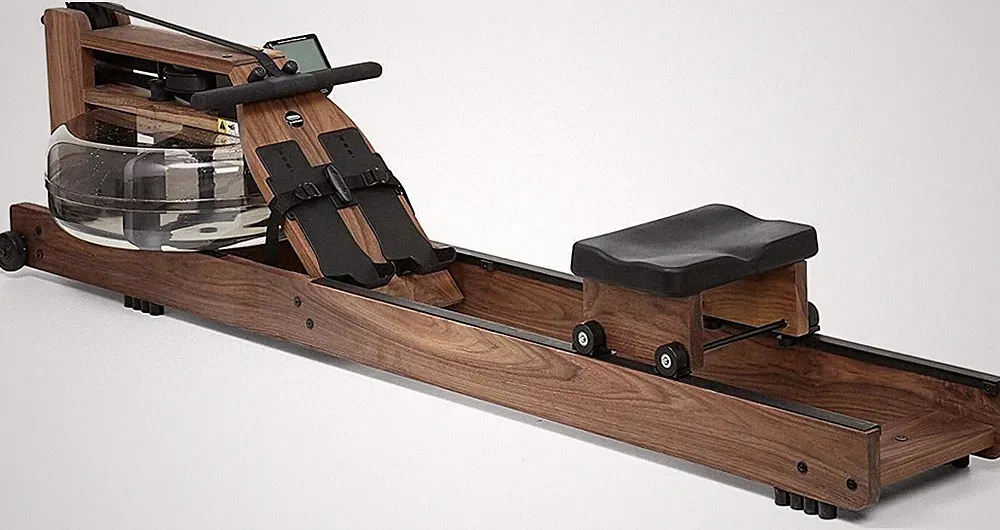 WaterRower Walnut Rowing Machine with S4 BLE Monitor | USA Made