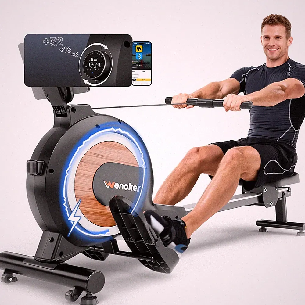 WENOKER Rowing Machine, Magnetic Rowing Machine for Home