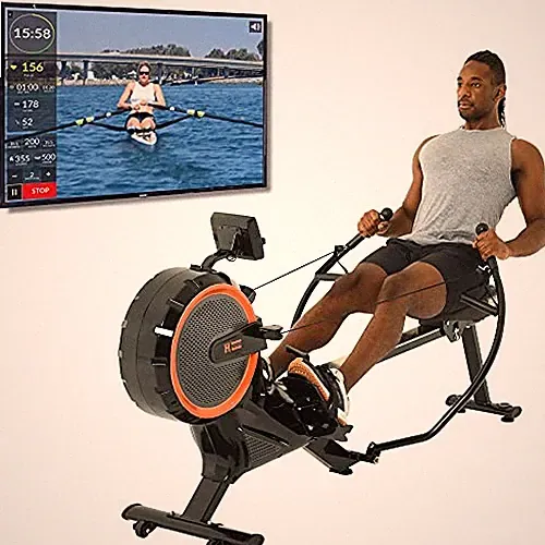 Women's Health Men's Health Dual Handle Rowing Machine (1678), - Scratch & Dent