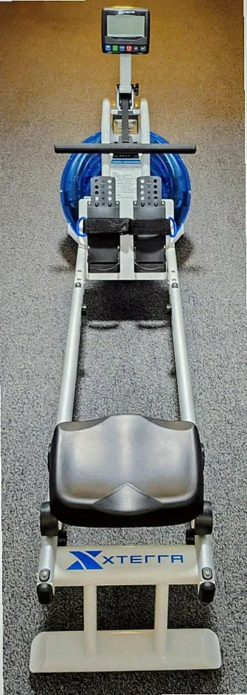 XTERRA ERG650W Water Resistant Rowing Machine. Upright Storage. New Condition