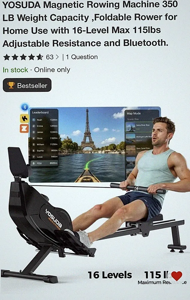 yosuda rowing machine h181