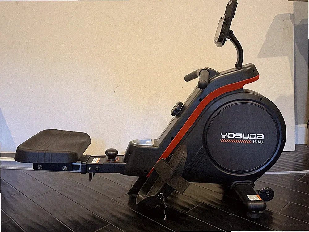 Yosuda H-187 Magnetic/Water Rowing Machine Black Bluetooth App Supported
