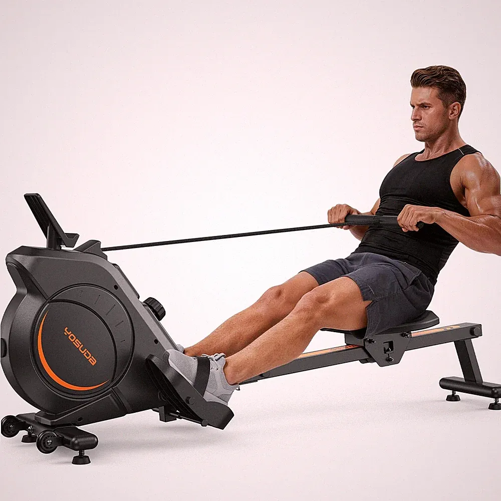 YOSUDA Magnetic Rowing Machine 350 LB Weight Capacity - Rower Machine for Hom...