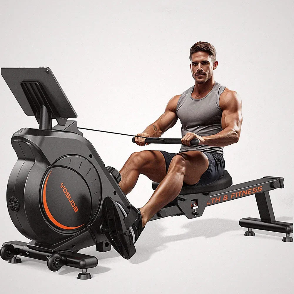 YOSUDA Magnetic Rowing Machine 350 LB Weight Capacity Rower Machine for Home...